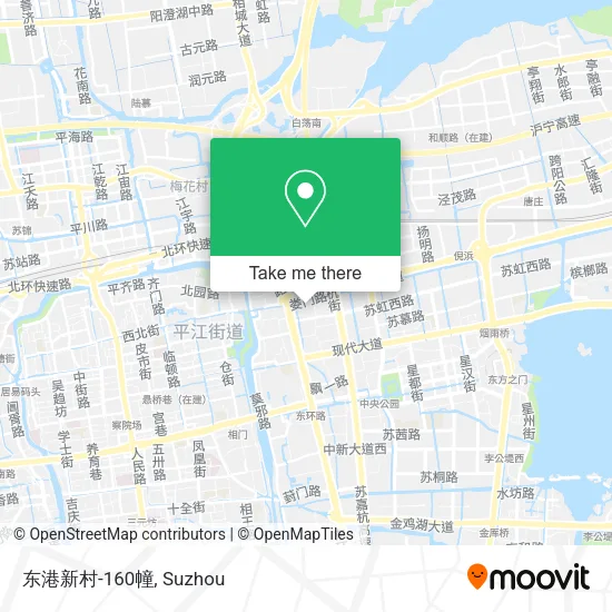 东港新村-160幢 map