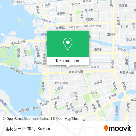 莲花新三区-东门 map