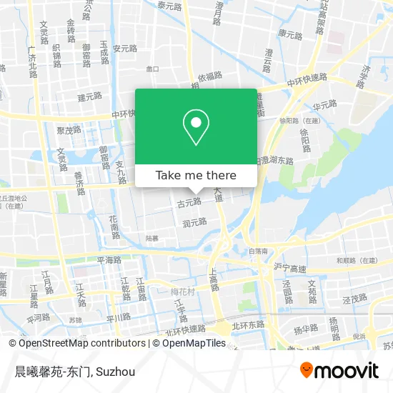 晨曦馨苑-东门 map