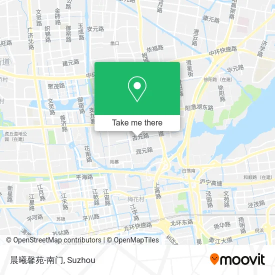 晨曦馨苑-南门 map