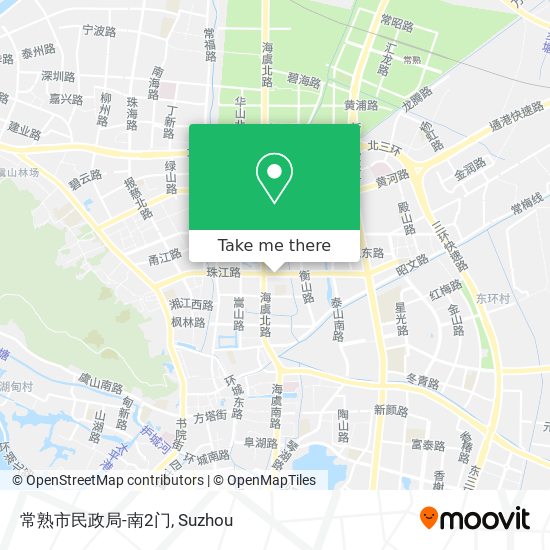 常熟市民政局-南2门 map