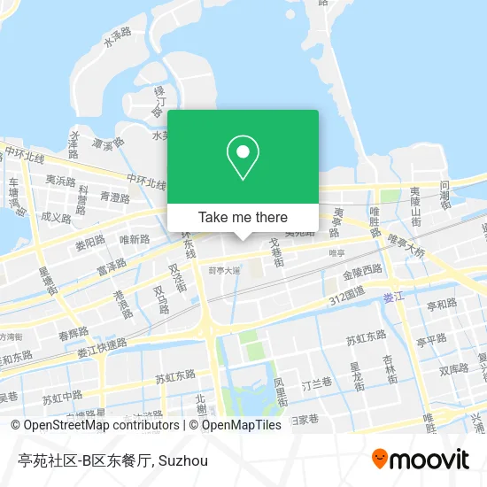 亭苑社区-B区东餐厅 map