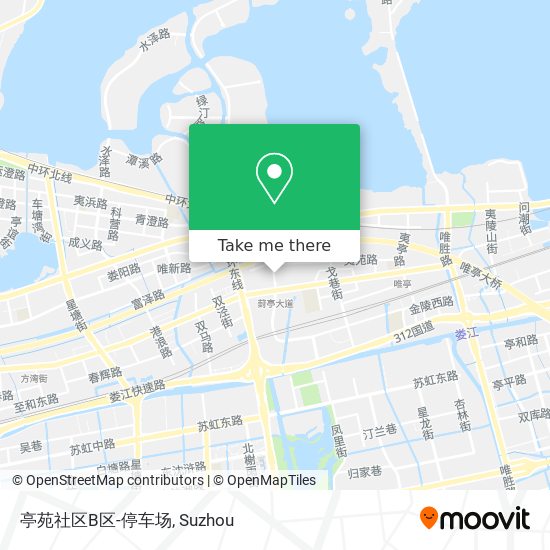 亭苑社区B区-停车场 map