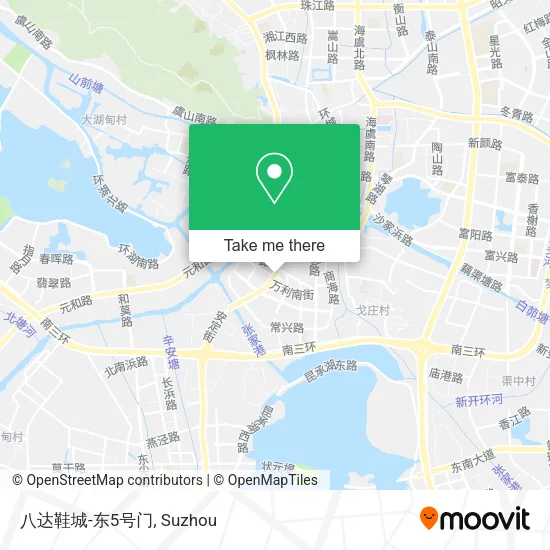 八达鞋城-东5号门 map