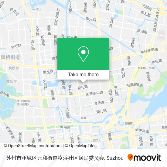 苏州市相城区元和街道凌浜社区居民委员会 map