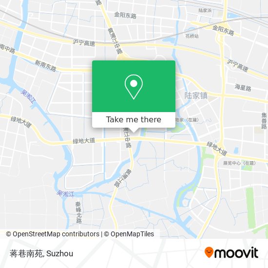 蒋巷南苑 map