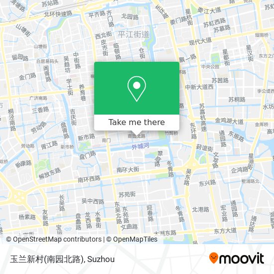 玉兰新村(南园北路) map