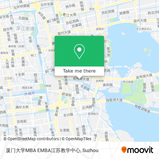 厦门大学MBA EMBA江苏教学中心 map