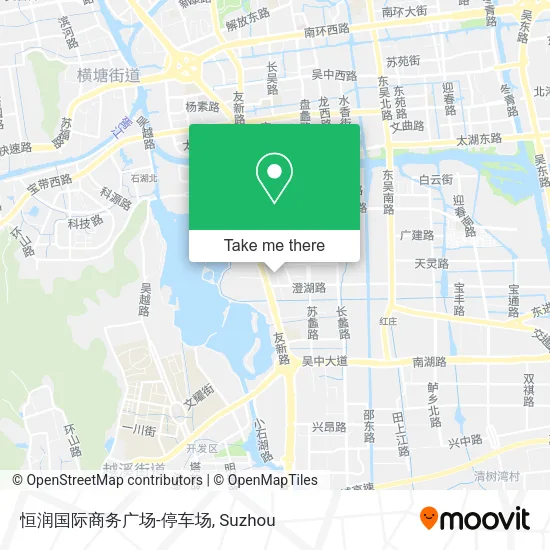 恒润国际商务广场-停车场 map