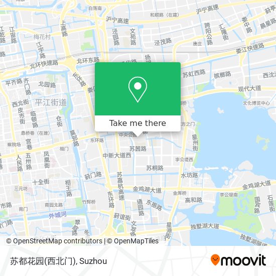 苏都花园(西北门) map