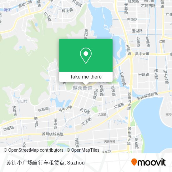 苏街小广场自行车租赁点 map