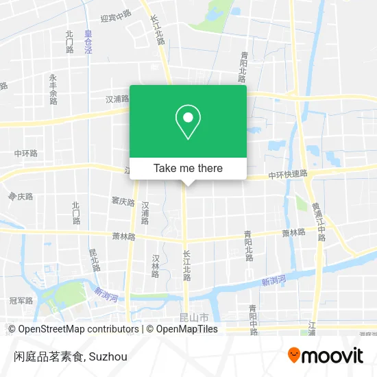 闲庭品茗素食 map