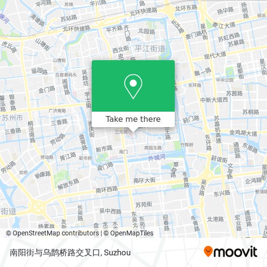 南阳街与乌鹊桥路交叉口 map