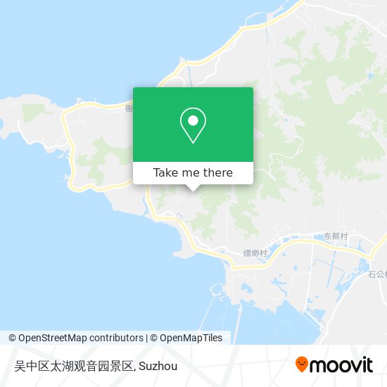 吴中区太湖观音园景区 map