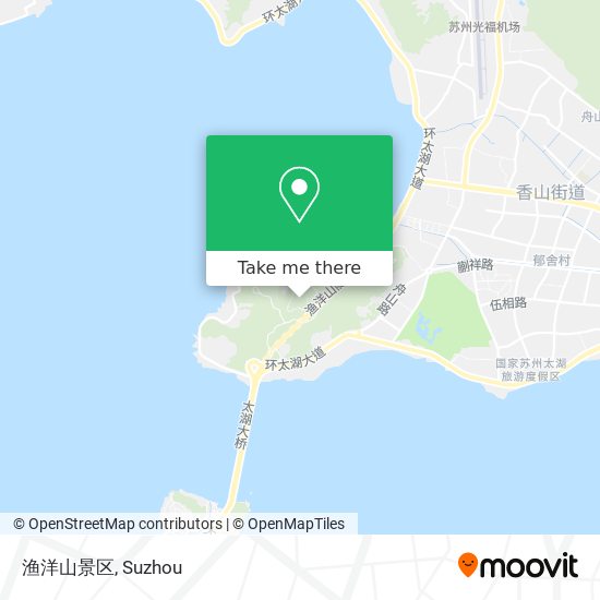 渔洋山景区 map