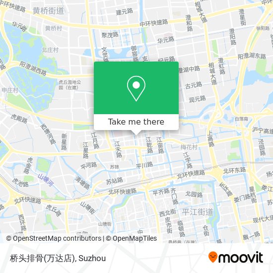 桥头排骨(万达店) map