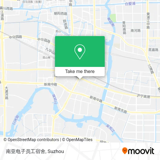 南亚电子员工宿舍 map