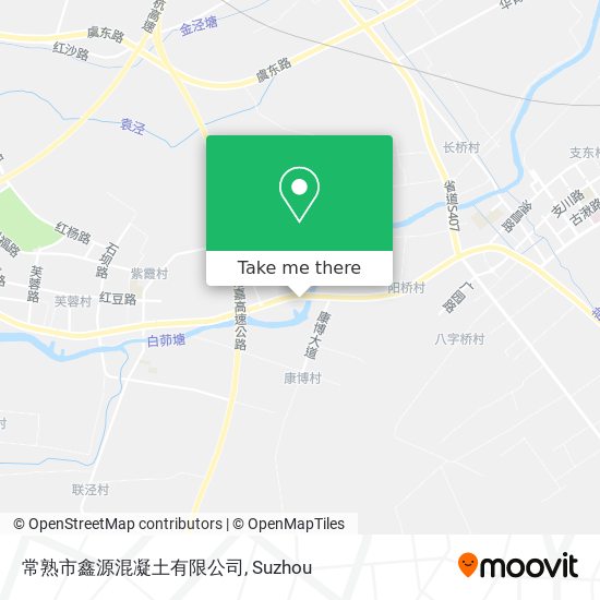 常熟市鑫源混凝土有限公司 map