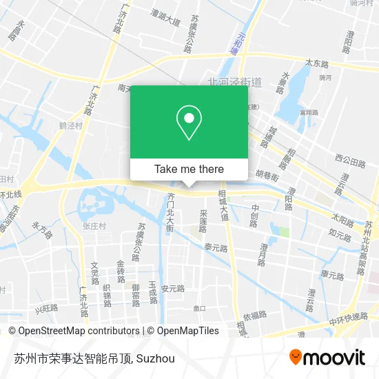 苏州市荣事达智能吊顶 map