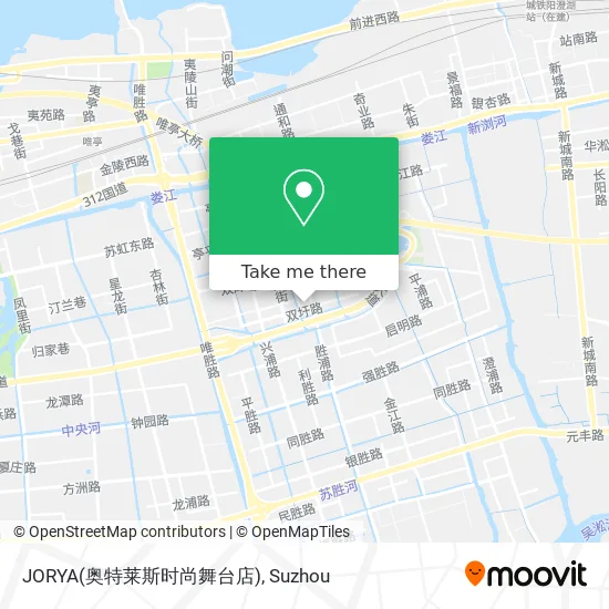 JORYA(奥特莱斯时尚舞台店) map