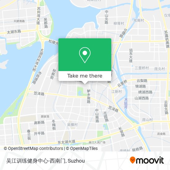 吴江训练健身中心-西南门 map