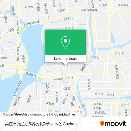吴江市拖拉机驾驶训练考试中心 map
