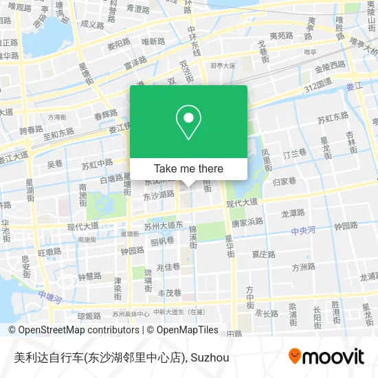 美利达自行车(东沙湖邻里中心店) map