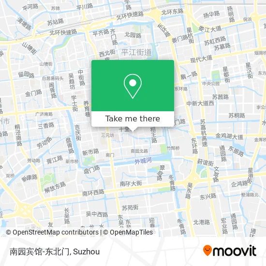 南园宾馆-东北门 map