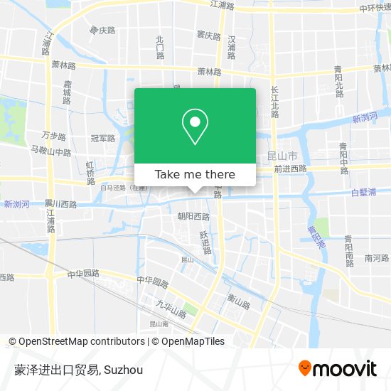 蒙泽进出口贸易 map