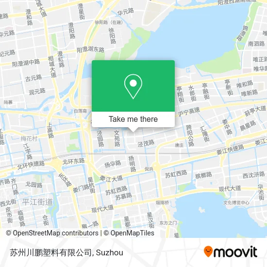 苏州川鹏塑料有限公司 map