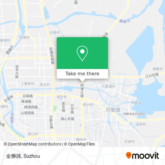 金狮路 map