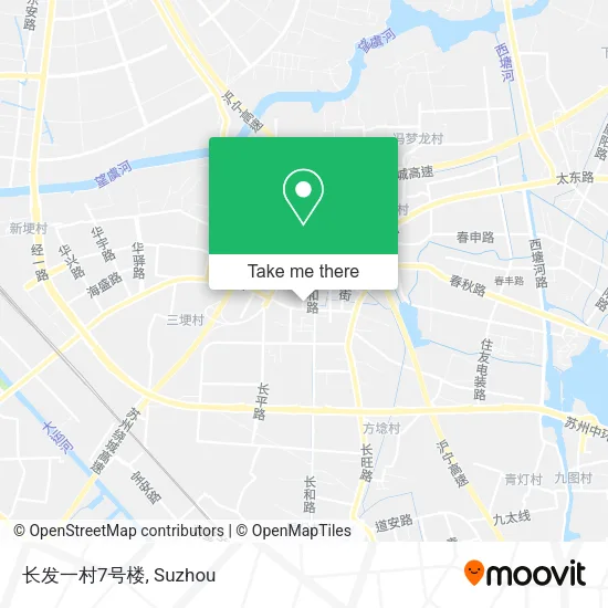 长发一村7号楼 map