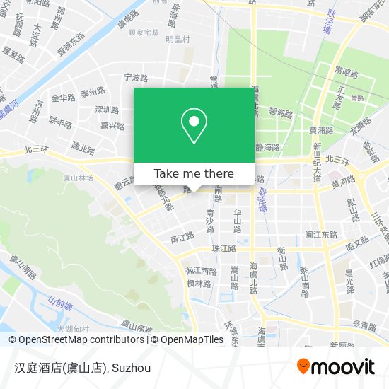 汉庭酒店(虞山店) map