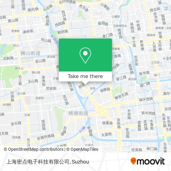 上海密点电子科技有限公司 map