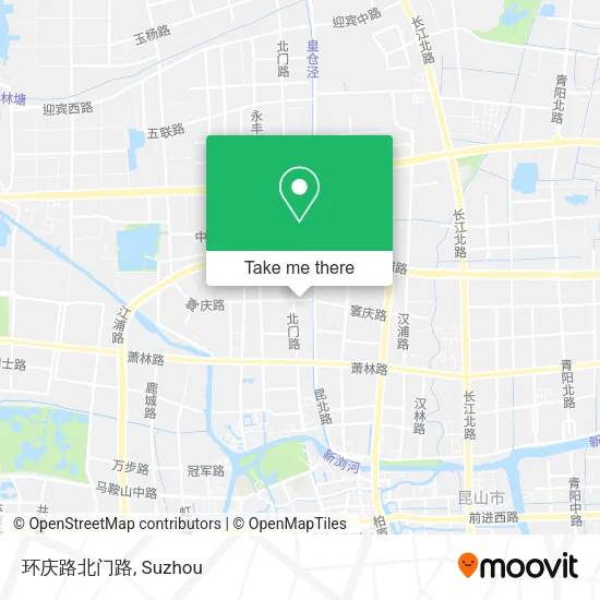 环庆路北门路 map