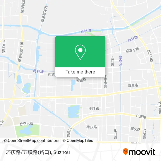 环庆路/五联路(路口) map