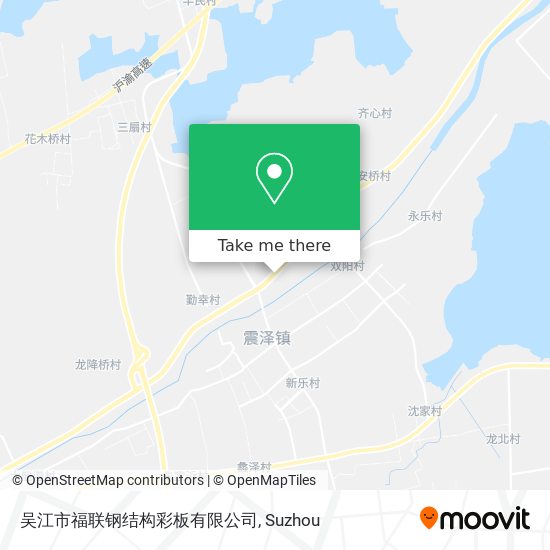 吴江市福联钢结构彩板有限公司 map