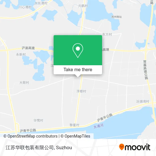 江苏华联包装有限公司 map