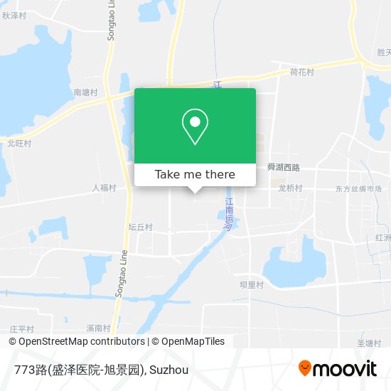 773路(盛泽医院-旭景园) map