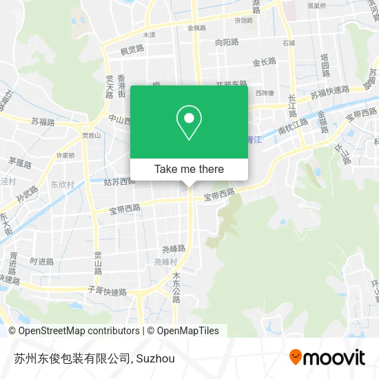 苏州东俊包装有限公司 map