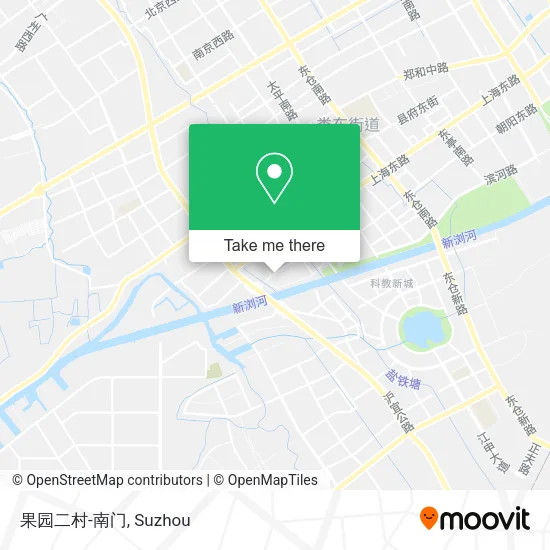 果园二村-南门 map