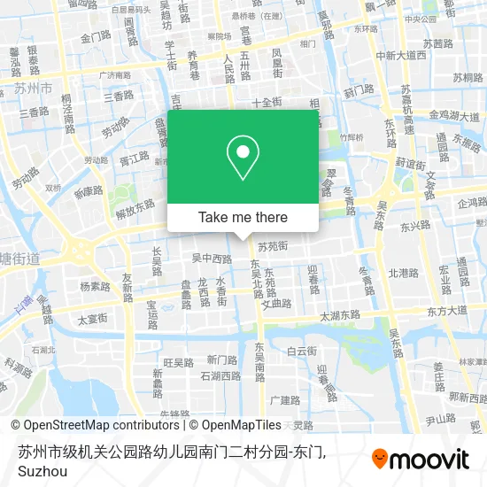 苏州市级机关公园路幼儿园南门二村分园-东门 map