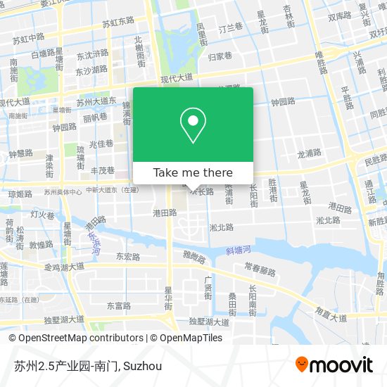 苏州2.5产业园-南门 map