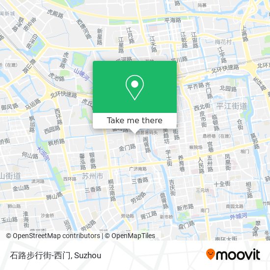 石路步行街-西门 map