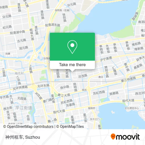 神州租车 map