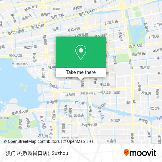 澳门豆捞(新街口店) map