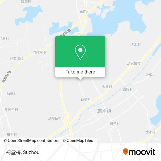 祠堂桥 map