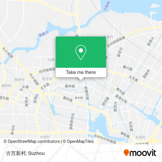 古宫新村 map