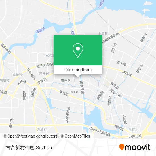 古宫新村-1幢 map