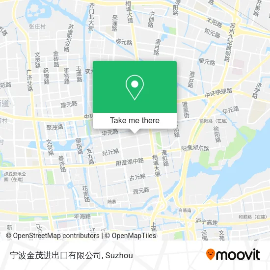 宁波金茂进出囗有限公司 map